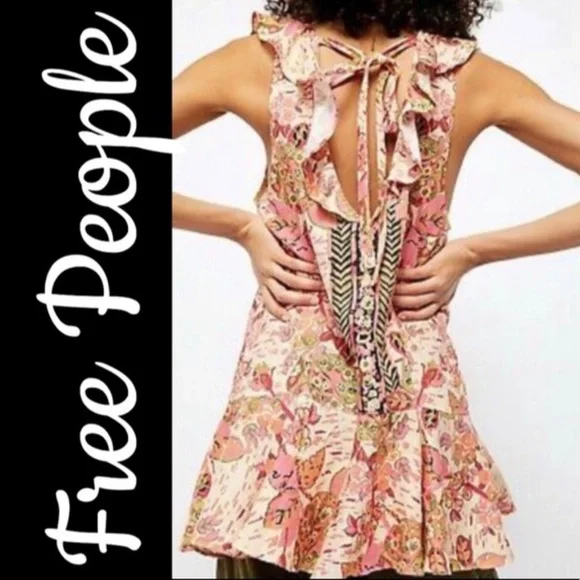 Free People Summer In Tulum Tunic Top - Picture 1 of 13